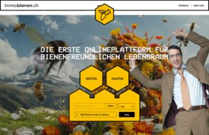 Immobienen.ch: Erstes Immobilienportal für Bienen eröffnet